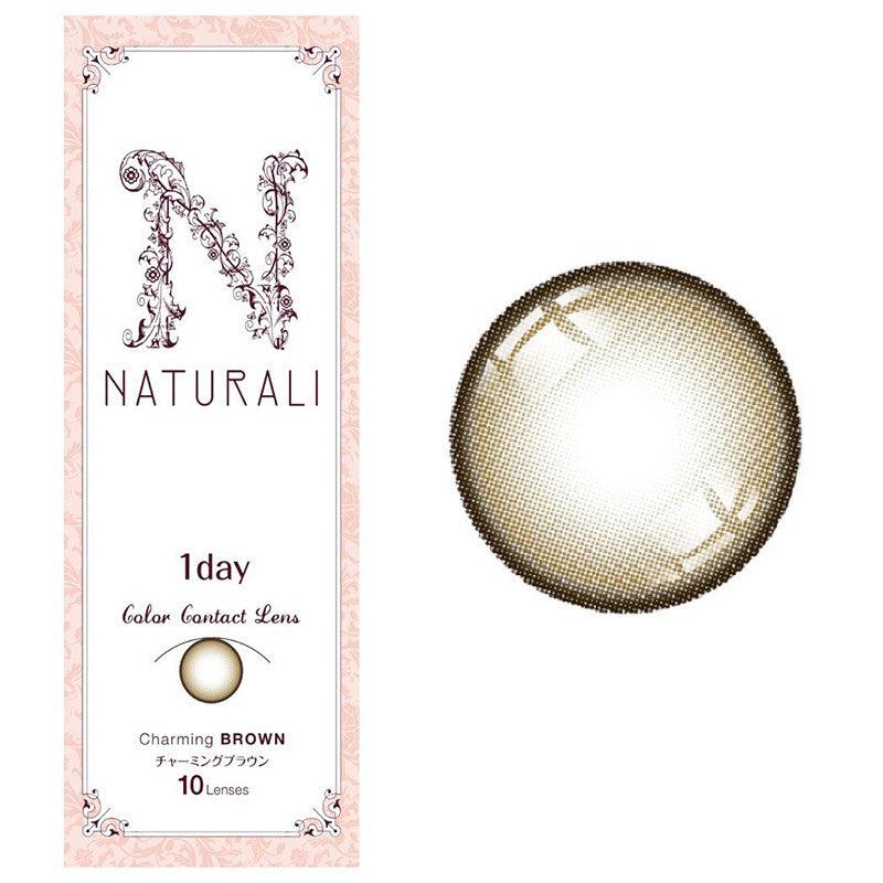 Naturali 1-day Charming Brown (น้ำตาล)  (14.2mm)